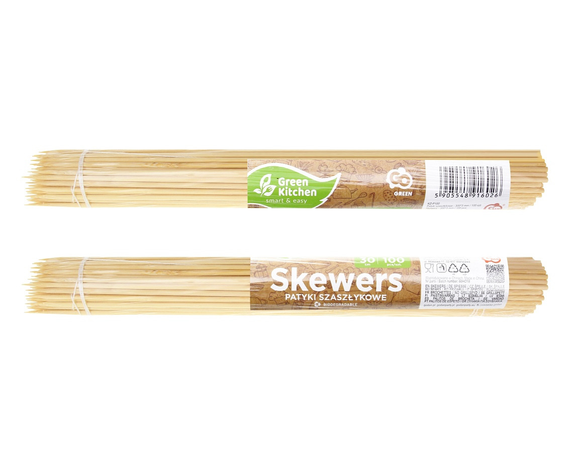Skewers - 300*3mm / 100 pieces