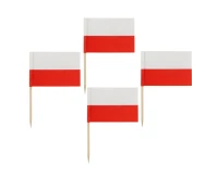 PL Flag Picks, 6.8 cm / 144 pcs