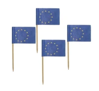 EU Flag Picks, 6.8 cm / 144 pcs EOL
