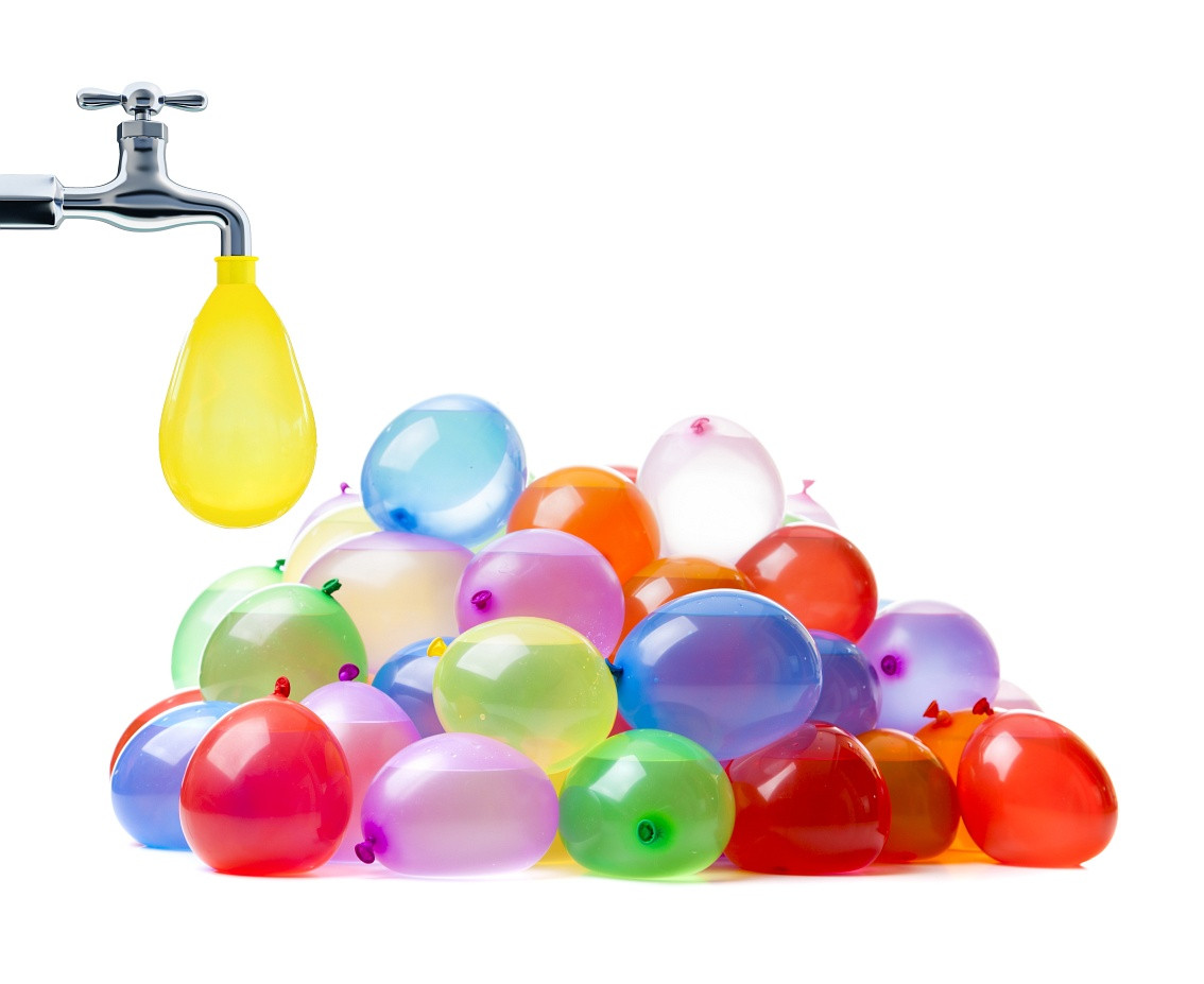 Balony Gemar, bomby wodne, 100szt.