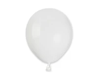 Balony Gemar 5", pastel białe, 100szt.