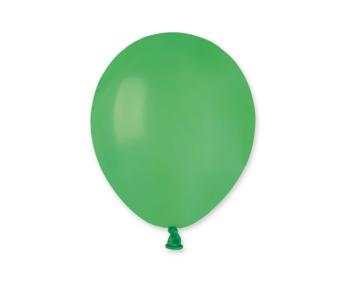 Balony Gemar 5", pastel zielone, 100szt.