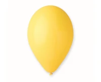 Balony Gemar 9", pastel żółte, 100szt.
