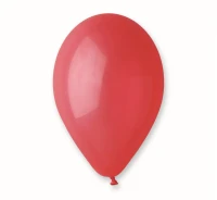 Balony Gemar 9", pastel ciemnoczerwone, 100szt.