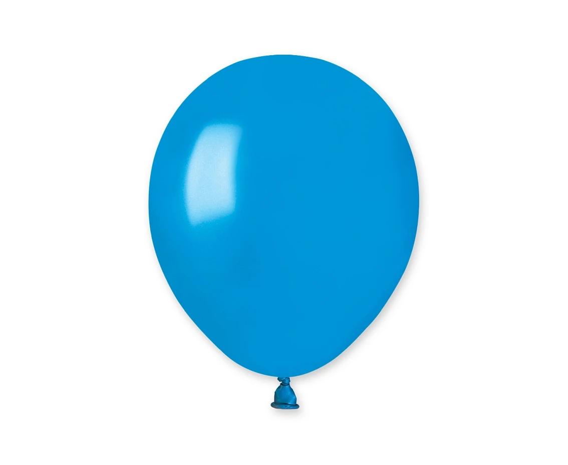 Balony Gemar 5", metalik niebieskie, 100szt.