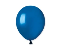 Balony Gemar 5", metalik oceaniczne niebieskie, 100szt.