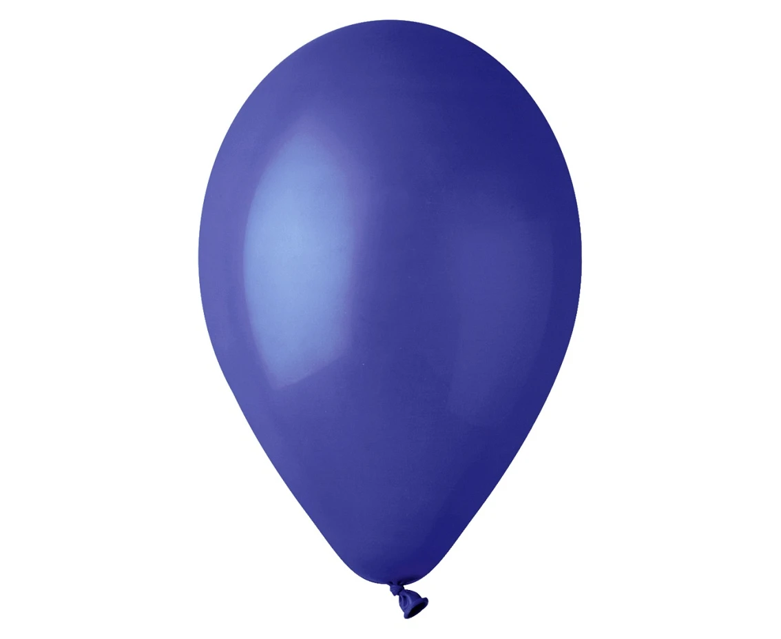 Balony Gemar 10", granatowe, 100szt.