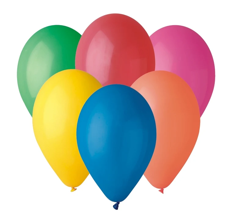 Balony Gemar 10", pastel mix, 100szt.