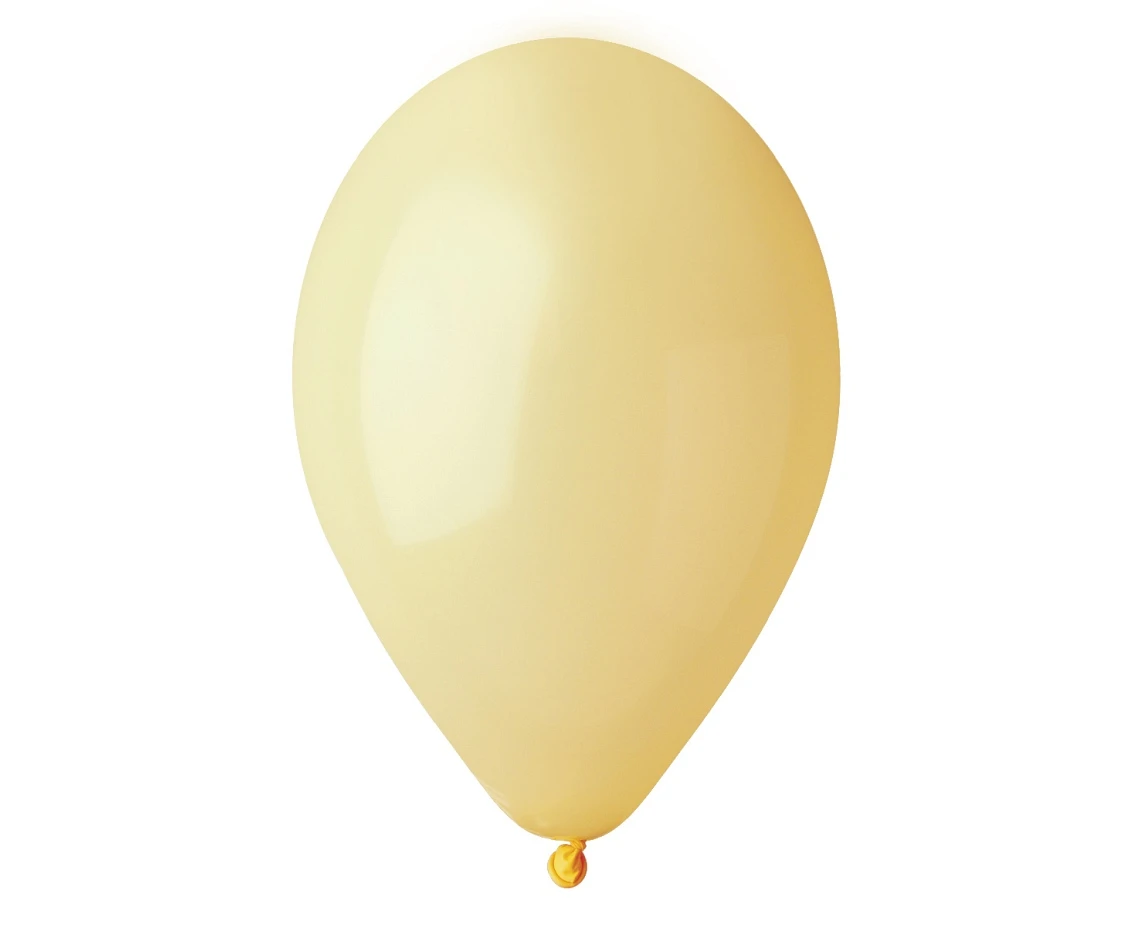 Balony Gemar 10", pastel mostarda macaron, 100szt.