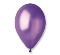 Balony Gemar 10", metalik fioletowe, 100szt.