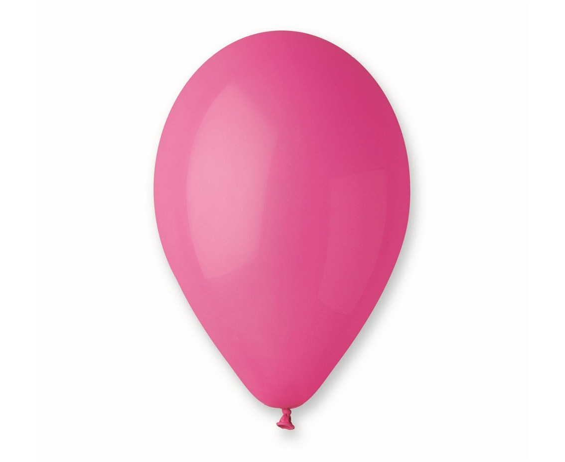 Balony Gemar 12", pastel ciemnoróżowe, 100szt.