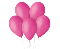 Balony Gemar 12", pastel ciemnoróżowe, 100szt.