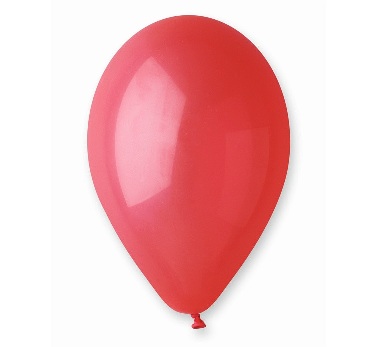 Balony Gemar 12", pastel ciemnoczerwone, 100szt.