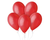 Balony Gemar 12", pastel ciemnoczerwone, 100szt.