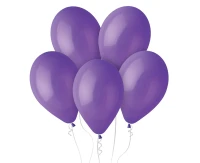Balony Gemar 12", pastel fioletowe, 100szt.