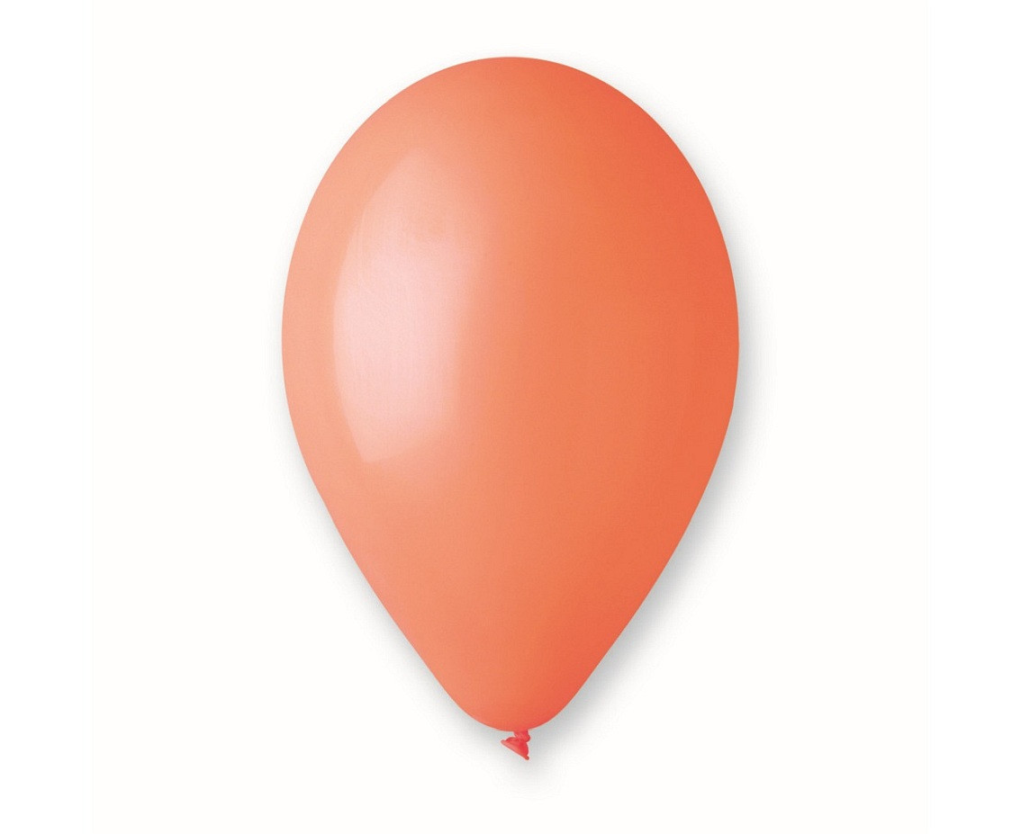 Balony Gemar 12", pastel pomarańczowe, 100szt.