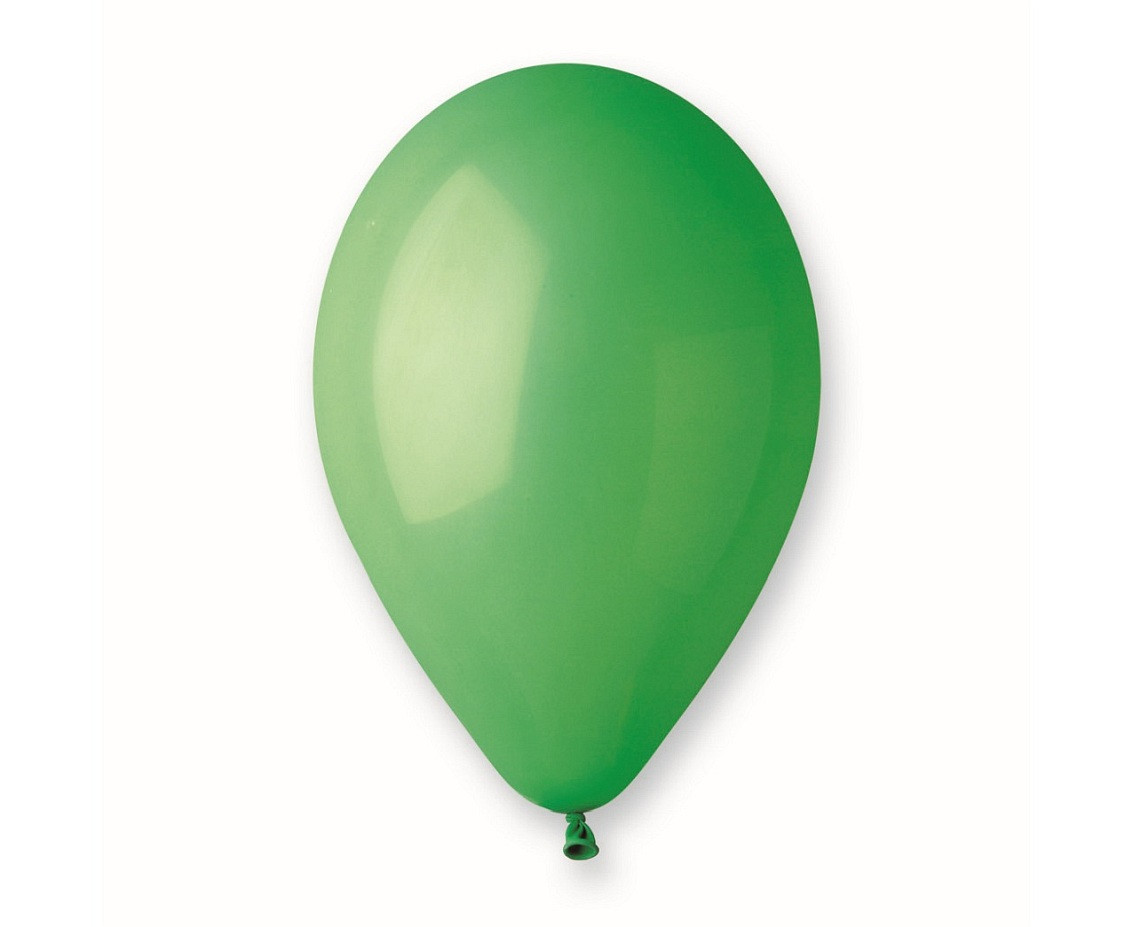Balony Gemar 12", pastel zielone, 100szt.