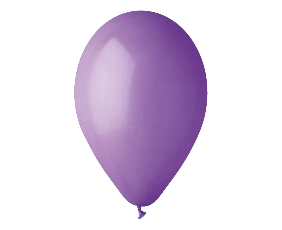 Balony Gemar 12", pastel lawendowe, 100szt.