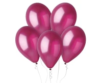 Balony Gemar 12", metalik bordowe, 100szt.