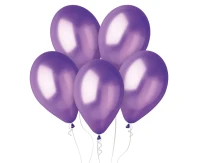 Balony Gemar 12", metalik fioletowe, 100szt.