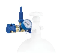 Classic Inflator with tilt valve, with ribbon cutter