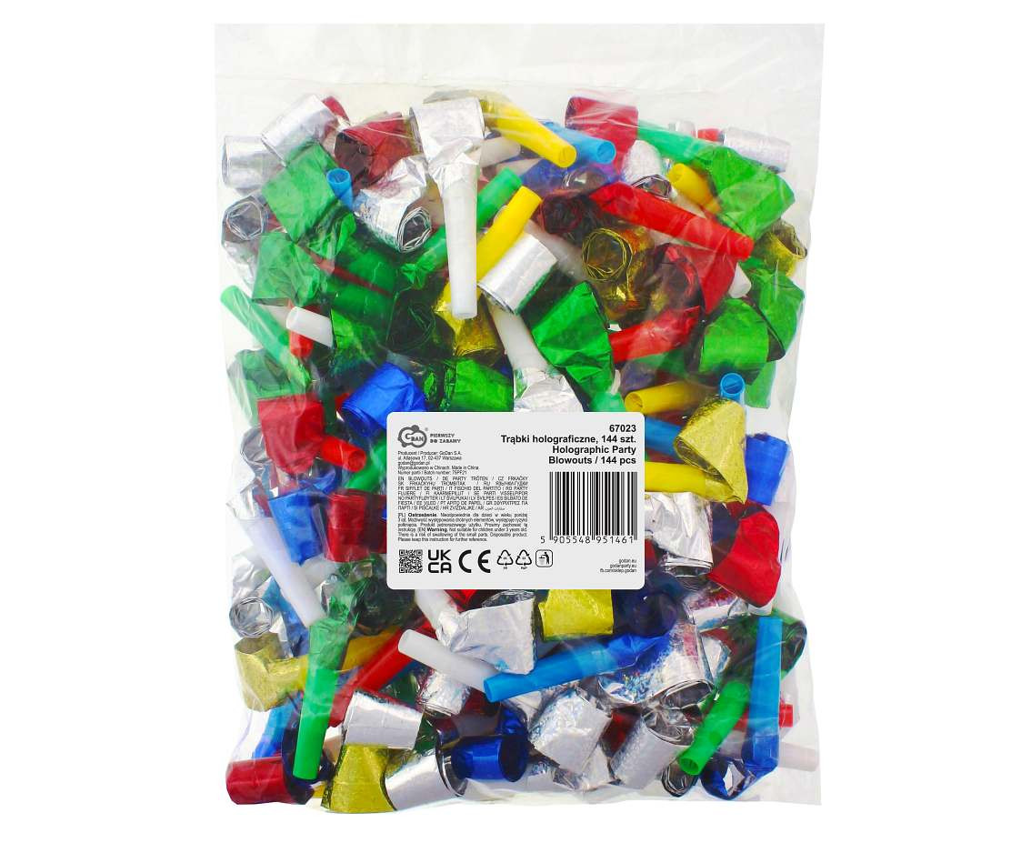 Holographic blowouts / 144 pcs.