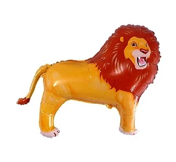 Foil balloon 14" FX - Lion new,  unpacked (flat)