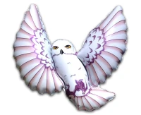 Foil balloon 24" FX - Owl (brown),  unpacked (flat)