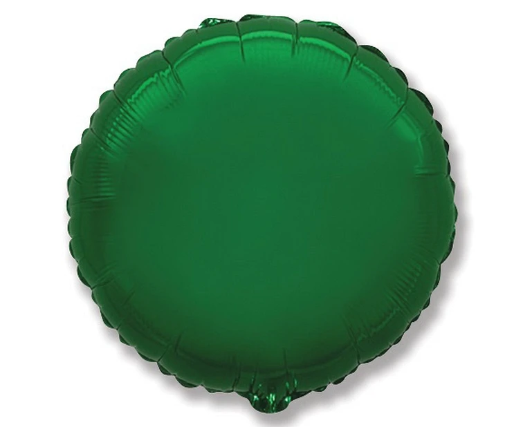 Foil balloon 18 inches FX - "circle" (green)