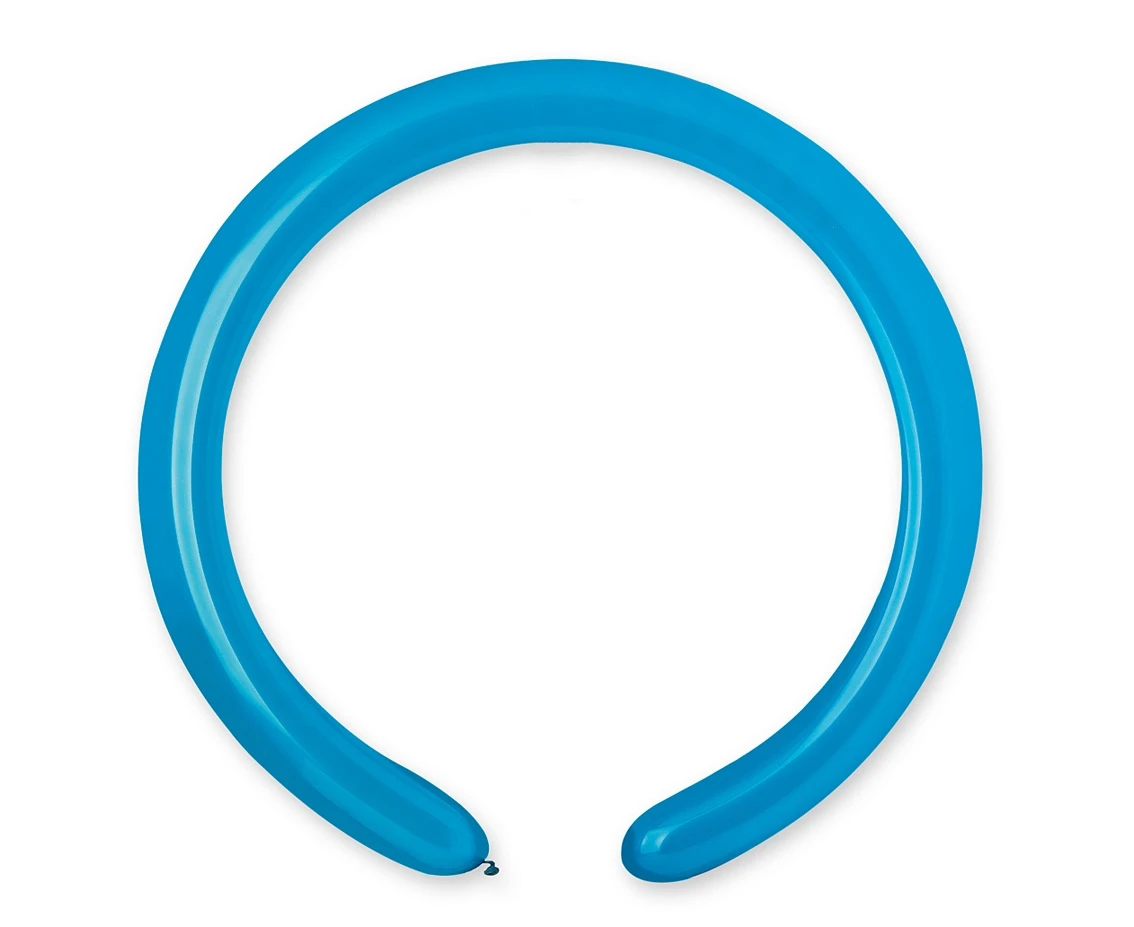 Balloons Gemar, modelling balloon, blue, 100pcs