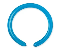 Balloons Gemar, modelling balloon, blue, 100pcs
