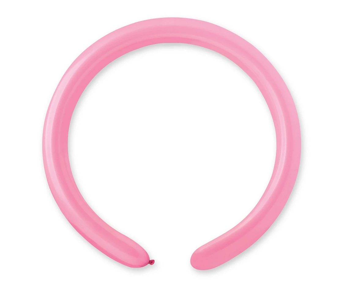 Balloons Gemar, modelling balloon, pink,, 100pcs