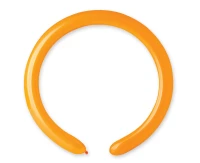 Balloons Gemar, modelling balloon, orange,, 100pcs
