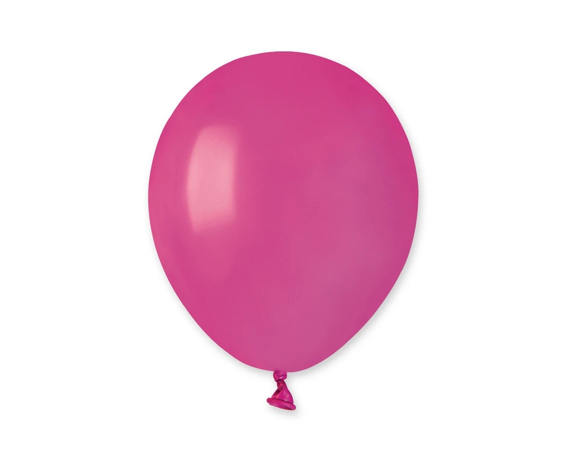 Balony Gemar 5", pastel ciemnoróżowe, 100szt.