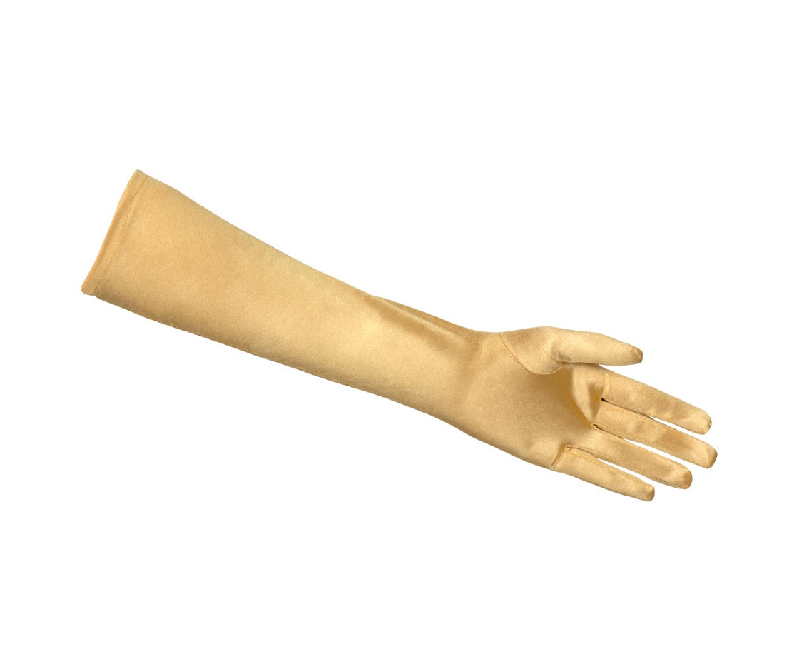 Gloves elbow, gold