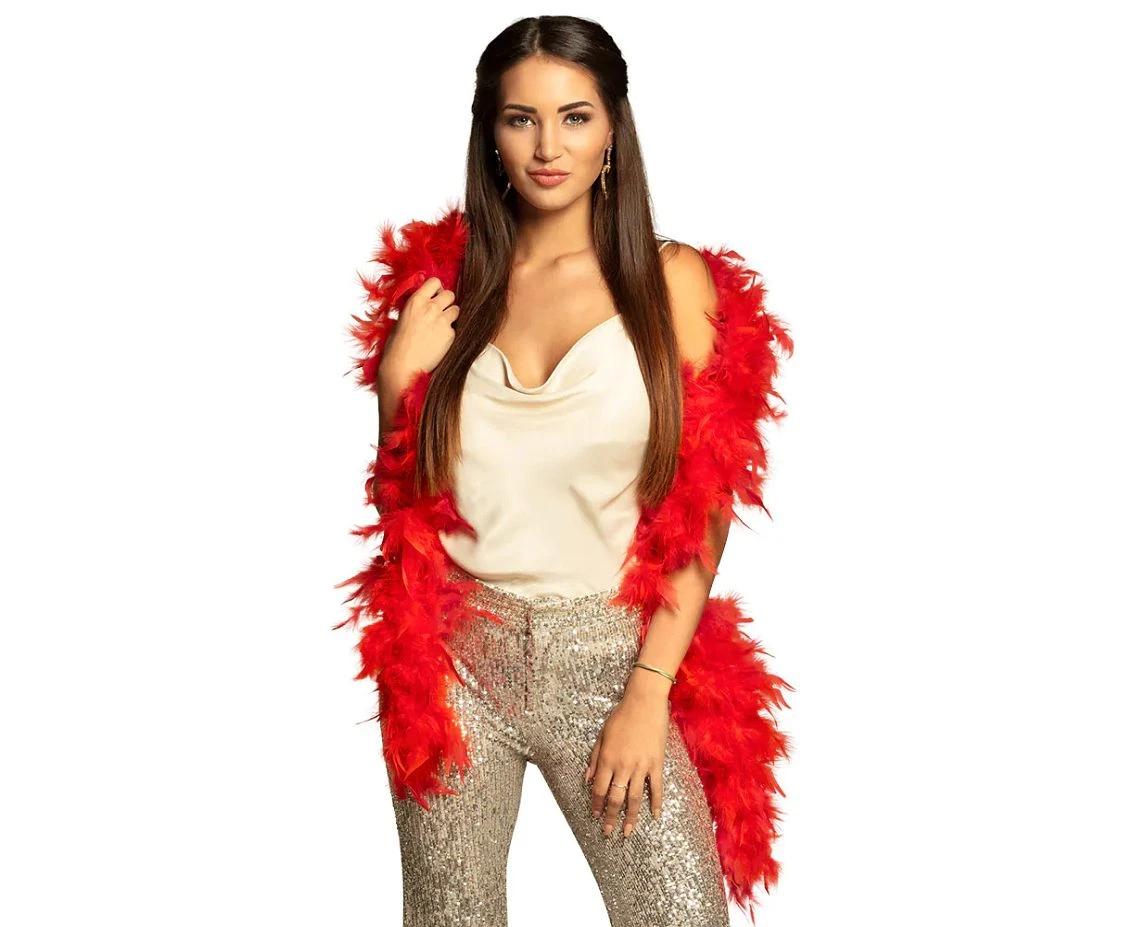 Boa red 180 cm, 50 grams