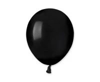 Balony Gemar 5", pastel czarne, 100szt.