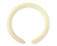 Balloons Gemar, modelling balloon, ivory macaron, 100pcs