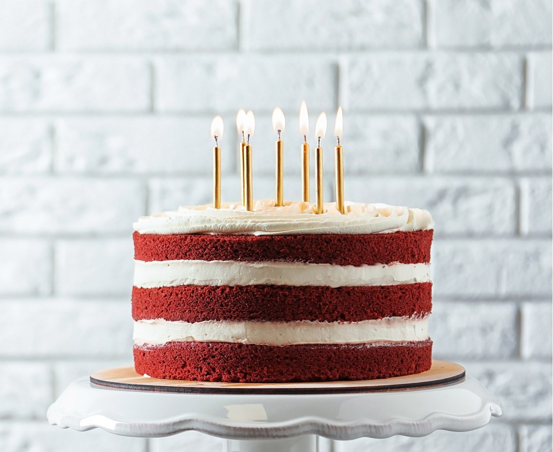 Birthday Candles, gold, 5 cm, 10/10