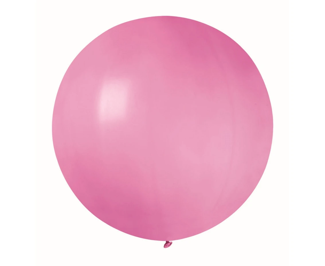 Balony Gemar, pastel kula 0.75m różowa, 1szt.