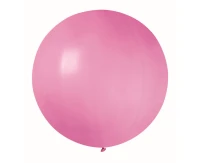 Balony Gemar, pastel kula 0.75m różowa, 1szt.