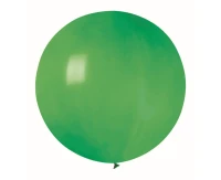 Balony Gemar, pastel kula 0.75m zielona, 1szt.