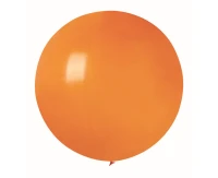 Balony Gemar, pastel kula 0.75m pomarańczowa, 1szt.