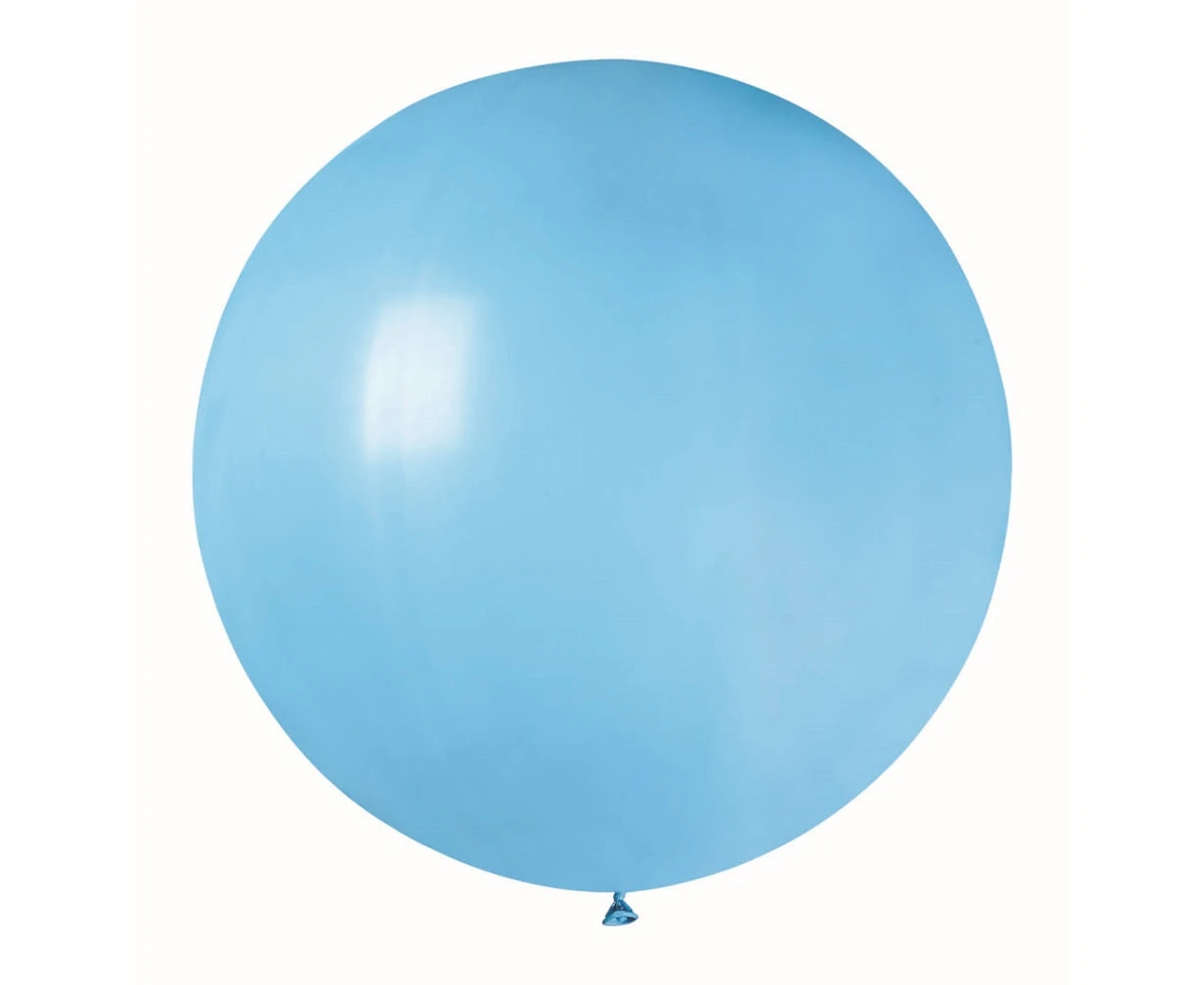 Balony Gemar, pastel kula 0.75m błękitna, 1szt.