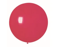 Balony Gemar, pastel kula, 0.75m czerwona, 1szt.