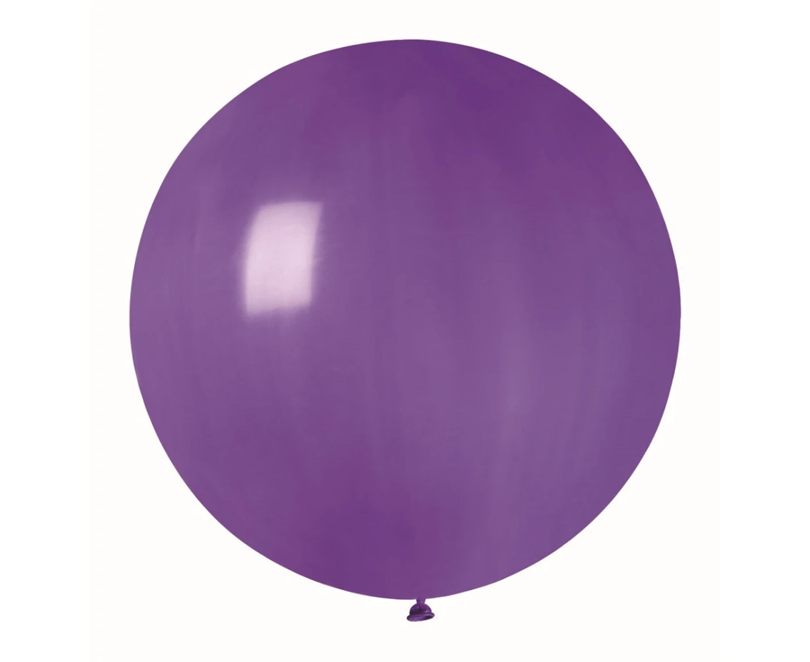 Balony Gemar, pastel kula 0.75m fioletowa, 1szt.