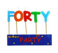 Świeczki pikery, "forty" KK
