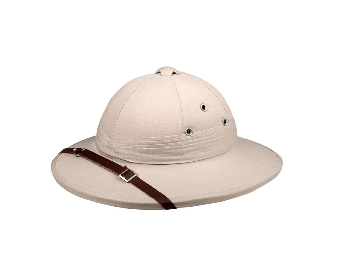 Helmet Safari traveler