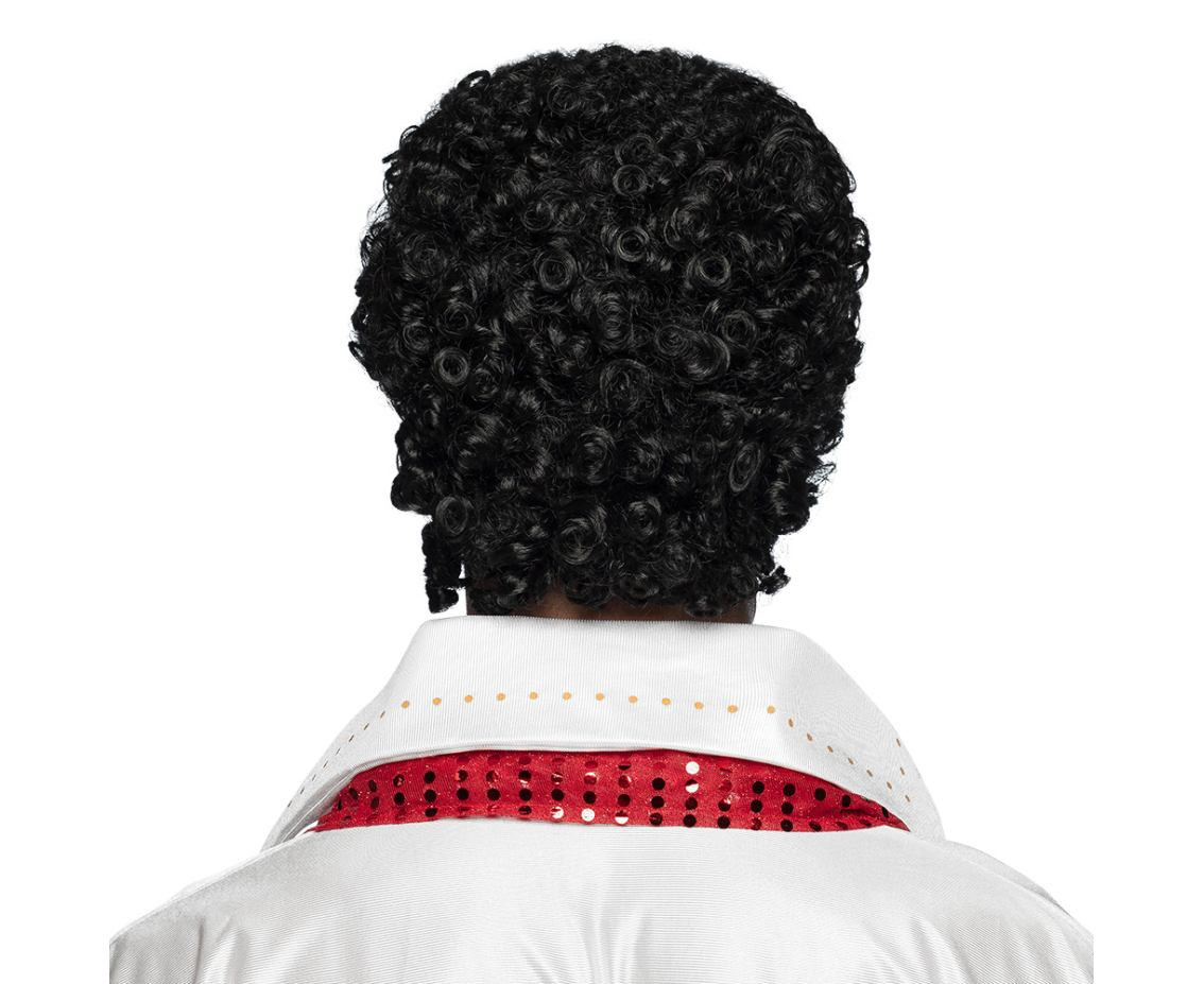 Elvis wig, black