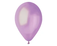 Balony Gemar 10", metalik lawendowe, 100szt. KK